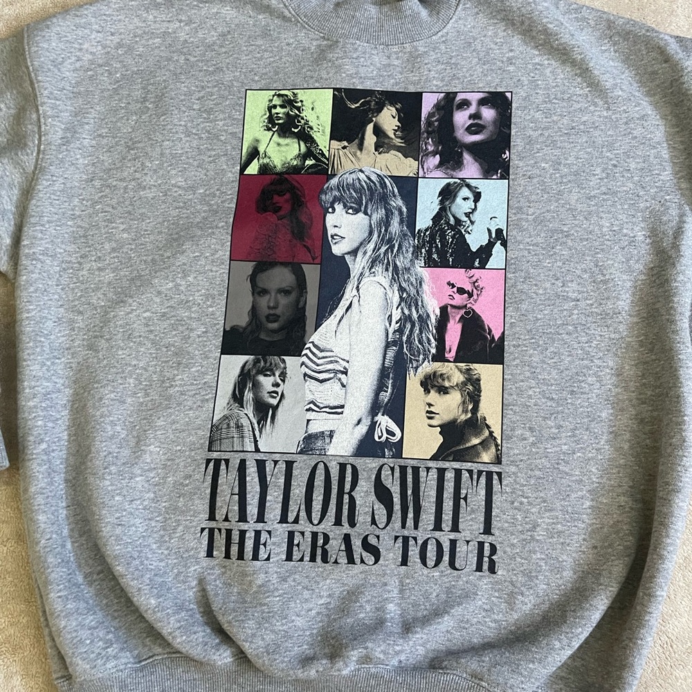 Taylor Swift Multicolor The Eras Tour Sweatshirt